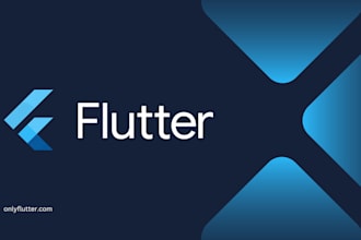 do mobile application development for android and ios in flutter