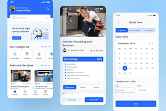 build handyman app, repair service app, car service app, service provider app