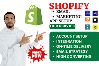 setup shopify email marketing yotpo aftership omnisend klaviyo avada mailchimp