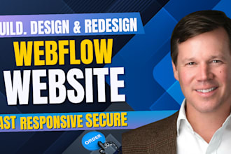 design, redesign webflow website, figma to webflow, SEO, and webflow cms