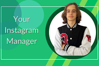 be your dedicated instagram manager