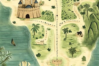 make the map of your fantasy world