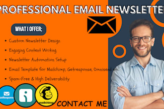 do email marketing for your newsletter campaign automation landing page crm