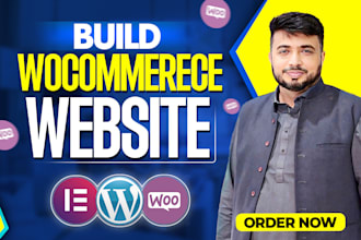 build woocommerce wordpress website