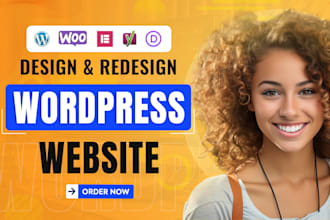 manage wordpress website design and development