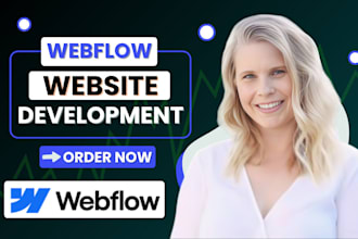 design or develop webflow website, webflow expert, figma to webflow