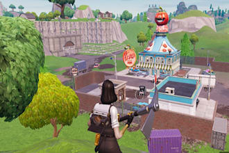 create a custom 3d fortnite game map using unreal engine for fortnite uefn