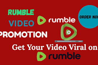 promote your rumble video to a targeted audience