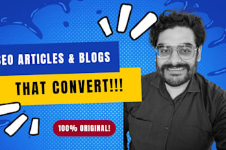 write SEO articles and marketing blog posts for your b2b brand