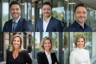 create professional or casual ai headshots for individuals or teams