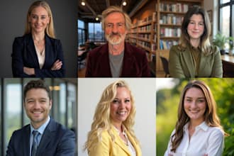 create ai headshots in professional and casual styles
