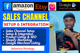 do shopify sales channel, marketplace, facebook shop, etsy, amazon sales channel