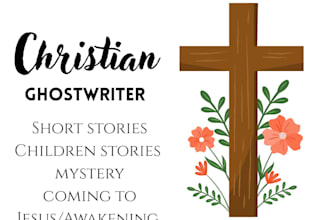 ghostwrite christian fictional novels
