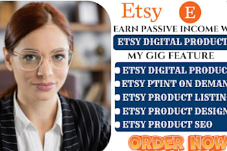 do etsy digital product listing, etsy shop promotion, etsy SEO digital product