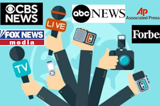 be your publicist and promote you with interviews