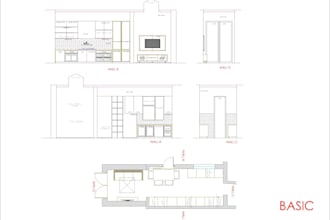do 2d elevations with 3d rendering
