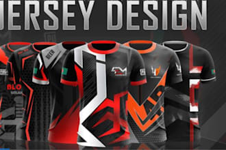 create custom jersey and sublimation designs tailored to your style