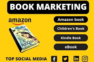 do ebook promotion, setup sales guaranteed amazon kdp ads for you
