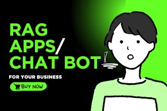 build rag applications using llms, openai gpt models, and ai chatbots for saas