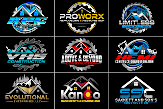 design a professional real estate, construction, or realtor logo