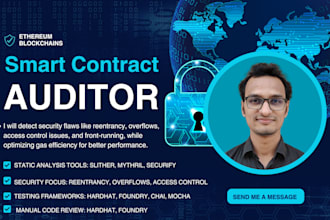 be your smart contract auditor and blockchain security expert