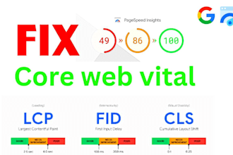 fix core web vitals in 24 hours