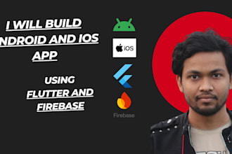 build android and ios app using flutter and firebase