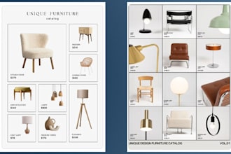 design magazine, catalog, newsletter, booklet and brochure