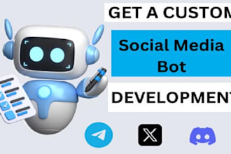 code automated twitter x bot, facebook API bot, instagram API bot, tiktok bot