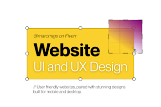 make a stylish ui ux focused website design