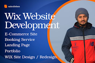be your wix expert for design, redesign, ecommerce, portfolio, services and more