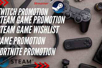 steam game promotion review steam game wishlist game app marketing game app