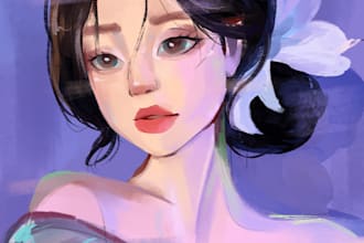 illustrate ocs pfp and fanart