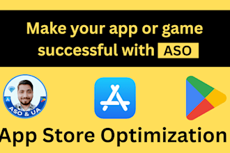 mobile app game aso, keywords ranking, and more downloads