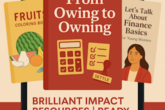 design finance and business ebooks for beginners, women, men, small business