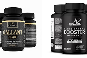 do label design, supplement label, cbd bottle label design