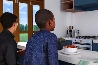 design, 3d house of external and internal visualize images