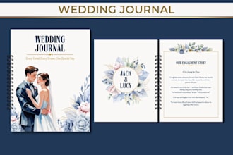 design custom journal, printable planner, checklist on canva