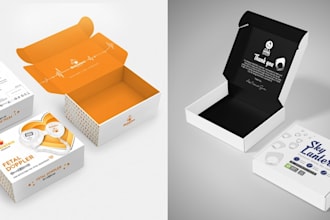 docustom mailer box, product packaging box design, gift box design