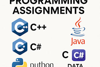 do java python c cpp sql programming assignment and projects