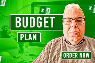 create excel financial projections, forecasts and budgets