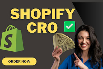 boost your shopify conversion rate by data driven cro audit and optimization