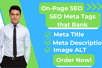 write an attractive meta title, description, or image alt