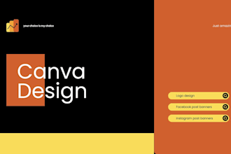 do canva logo design and social media banners