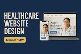design healthcare website medical website clinic website
