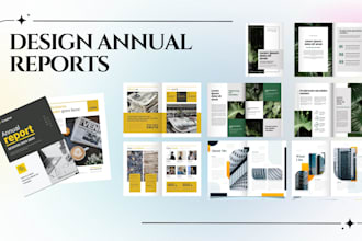 design annual reports modern and any pdf