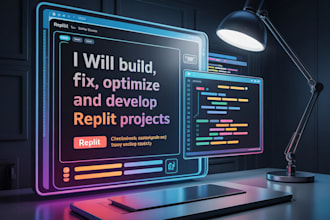build, fix, optimize and develop replit projects
