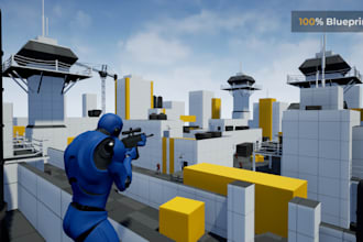 do game blueprint in unreal engine, new game development, cinematic game trailer