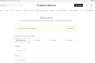 do crosslisting on vestiaire collective