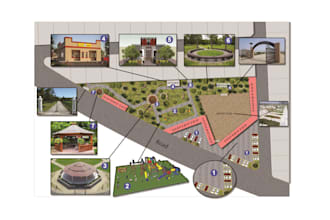 design site plans, home gardens, front or backyards as a landscape architect